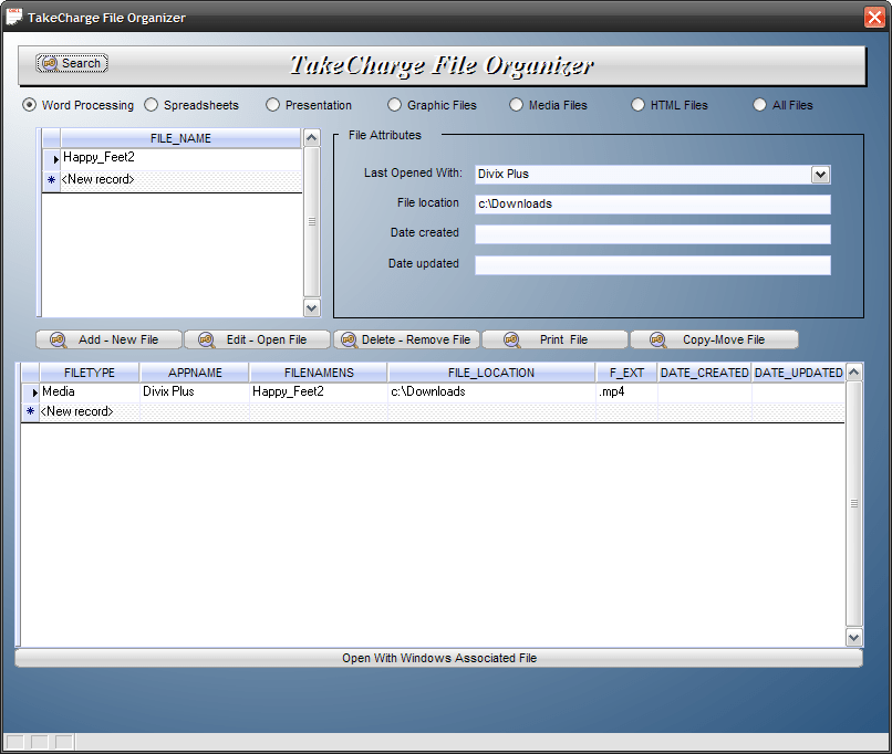 File Organzier