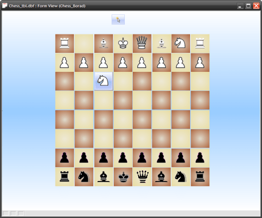 Chess board Knight Open