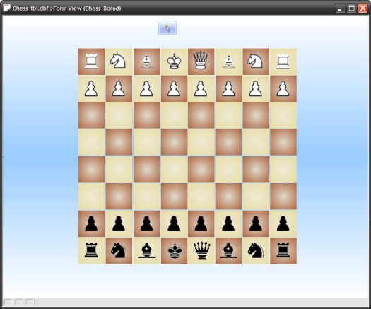 Chess board Starting position