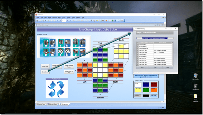 SaveMoves Dialog